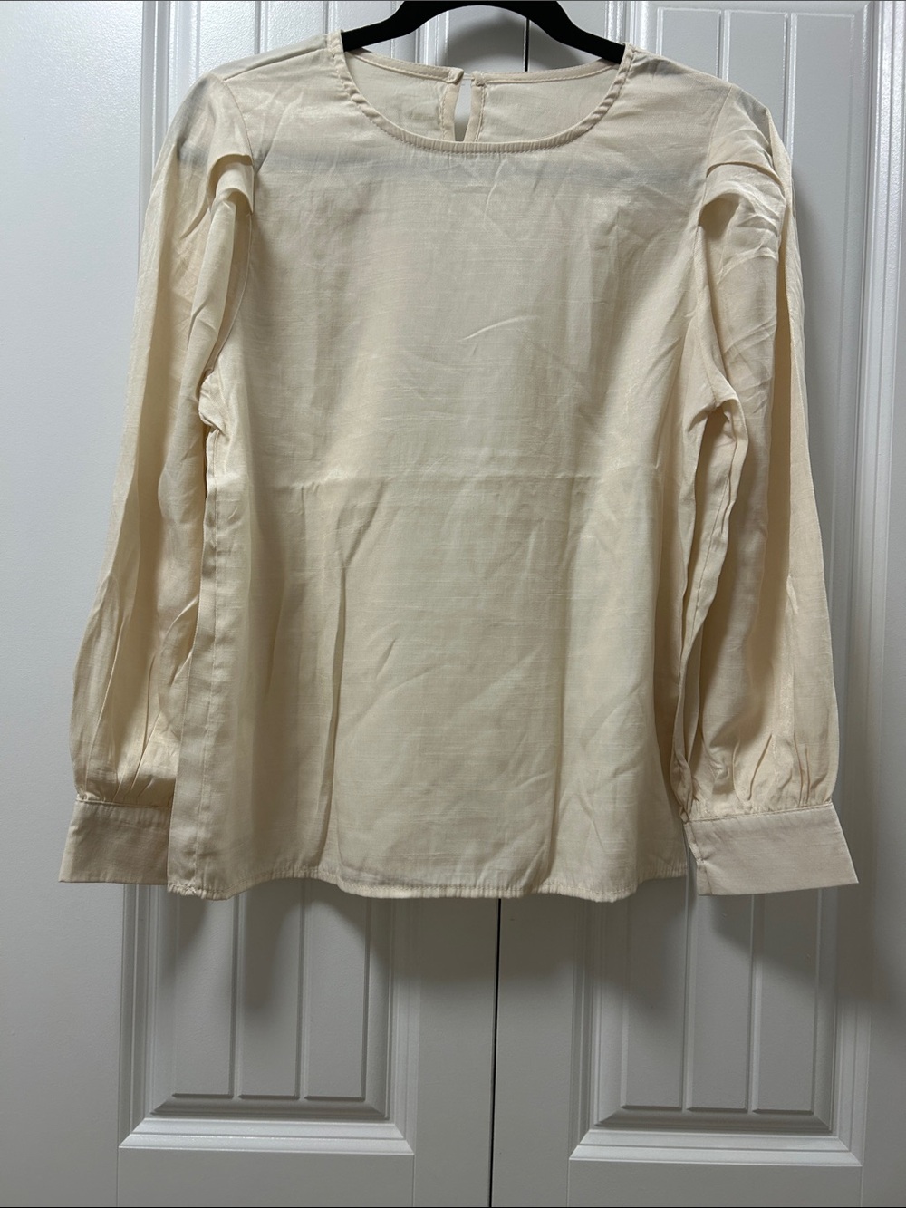 Vintage blouse cream coloured